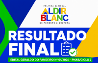 Prefeitura de Araçagi divulga resultado final do Edital Geraldo do Pandeiro – PNAB Ciclo 2